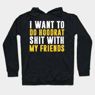 I Want To Do Hoodrat Shit With My Friends Hoodie